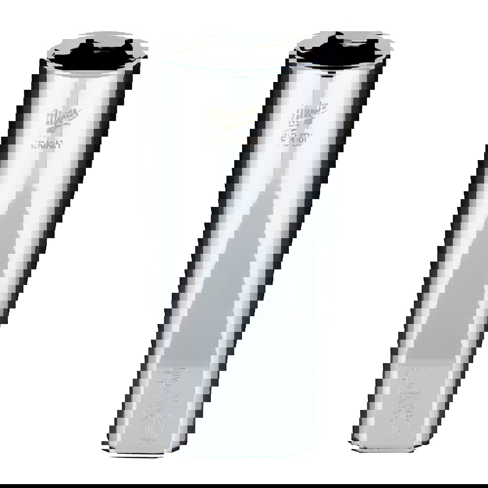 Deep Hand Socket: 3/8 Drive, 6 Points, Not Tether Capable